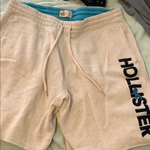 Cream color hollister shorts